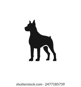 Dog icon vector. EPS 10 editable vector