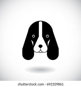 Dog icon. Vector illustration