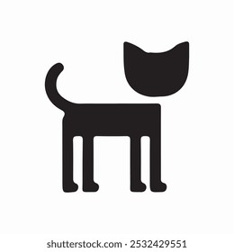 Dog icon vector illustration image