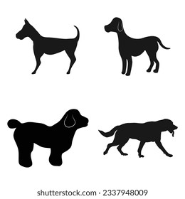 Dog icon vector illustration symbol design