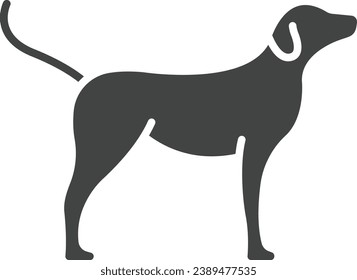 Dog icon vector image. Suitable for mobile application web application and print media.