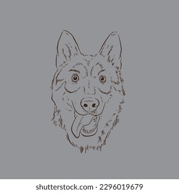 Dog Icon, Dog Vector, Puppy Icon, Vector, Icon