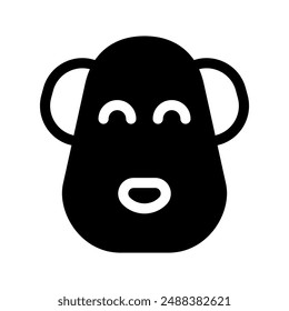 Dog Icon Vector Symbol Design Illustration
