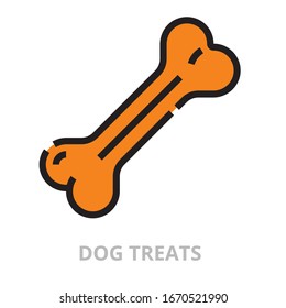 Icono de perro para sitio web, aplicación, impresión, documento, diseño de afiches, etc.