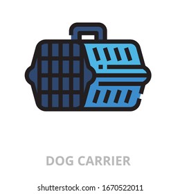 Icono de perro para sitio web, aplicación, impresión, documento, diseño de afiches, etc.