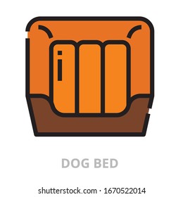 Dog icon for website, application, printing, document, poster design, etc.