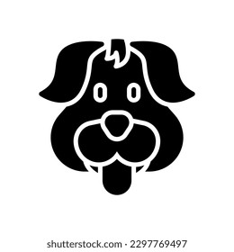 dog icon for your website design, logo, app, UI.