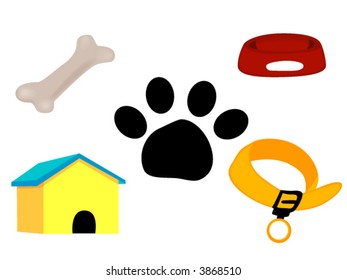 Dog Icons - Vector