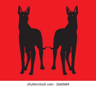 dog illustration