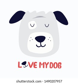 dog  illustration art vector