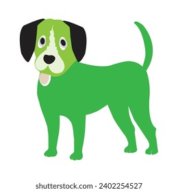 dog illustration art vector design