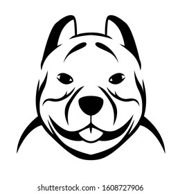 Dog illustration collection in black color