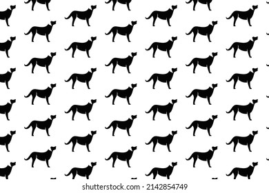 Dog illustration pattern design and background art