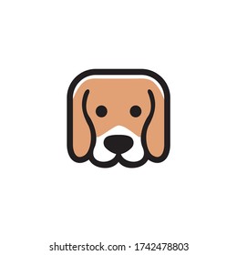 Dog illustration, Pet Shop Vector Logo Template. This logo could be use 
as logo of pet shop, pet clinic, or others