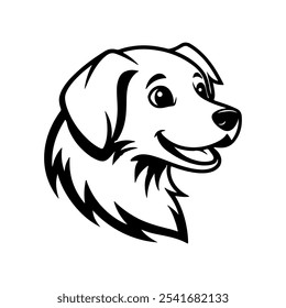 cão, ilustração, silhueta, fundo, cachorrinho, raça, preto,