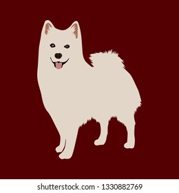 Dog illustration vector isolated