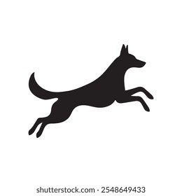 Dog Jumping Design Illustration vetor eps formato, adequado para as suas necessidades de design, logotipo, ilustração, animação, etc.
