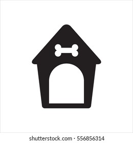 Dog Kennel Icon, Vector