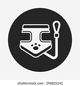 dog lead icon