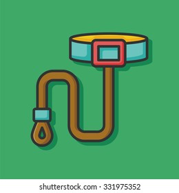 Dog Lead Icon Stock Vector (Royalty Free) 331975352 | Shutterstock