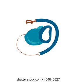 Dog leash icon. 