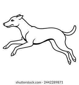 DOG LINE ART DESIGN,GRAPHIC RESOURCE