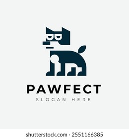 Dog Logo, Animal Logo, Modern, Unique