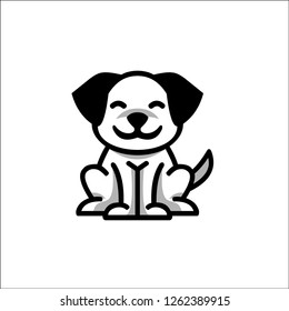 dog logo animal vector design