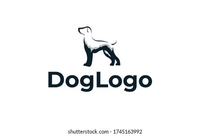 Dog Logo Template Vector Illustrator Esp10 Stock Vector (royalty Free 