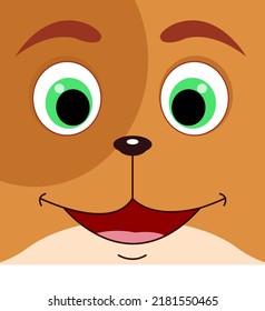 Dog Logo Cartoon Animal Vector Illustration