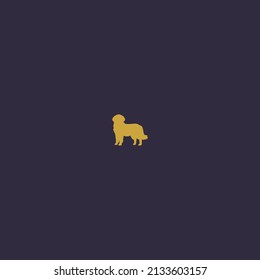 Dog logo concept. Vector Illustrator.

