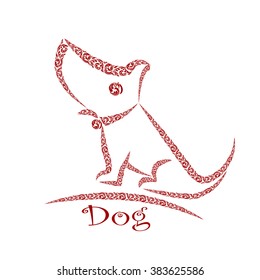 dog logo design 