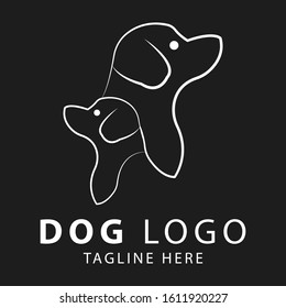 Dog logo design | Animal vector | Animal logo design vector | Dog vector