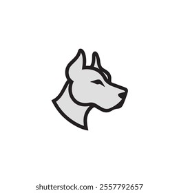 Dog logo design for business branding