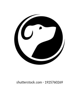 dog logo design eps 10