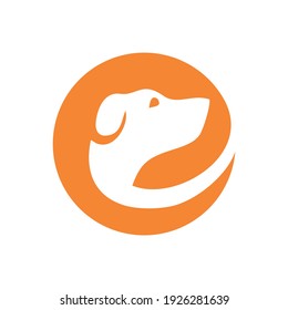 dog logo design eps 10