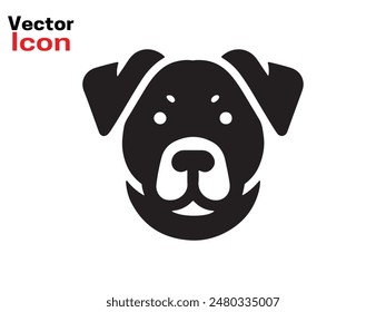 Dog logo design icon symbol vector illustration. Dog head icon symbol. Dog Vector