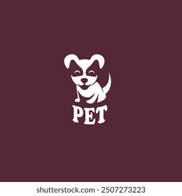 Dog logo design or minimalist logo for pet shop