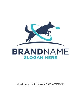 Dog Logo Design Template Inspiration, Vector Illustration, Modern, Minimalist.	