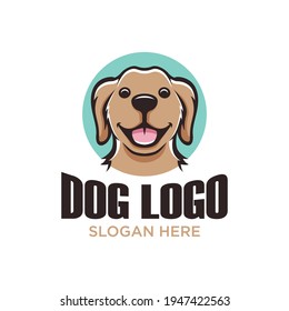 Dog Logo Design Template Inspiration, Vector Illustration, Modern, Minimalist.	