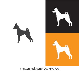 Dog logo design template vector 