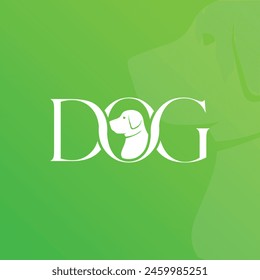 DOG logo design Template For your brand