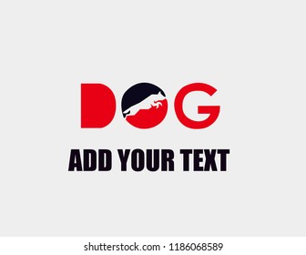 dog logo design &vector arts