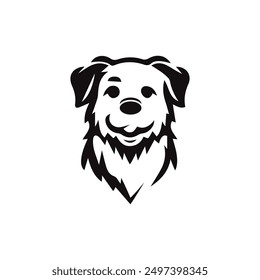 Dog logo design vector for business, Dog, cat paw icon. Zoo, vet logo element. Paw print vector symbol