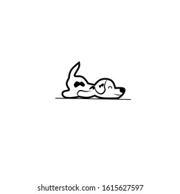 dog logo design, vector dog icons with a simple concept.