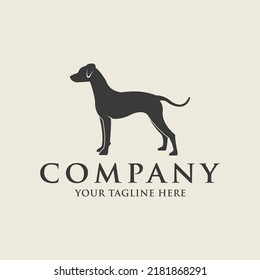 Dog logo design vector images