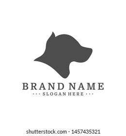 Dog logo Design Vector Template. Dog icon logo vector