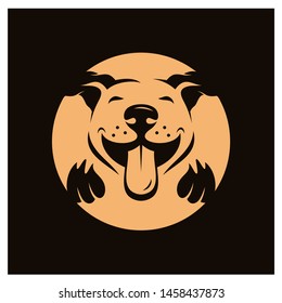 Dog logo Design Vector Template. Dog icon logo vector