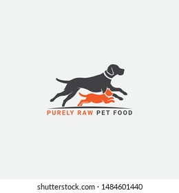 Dog logo design vector template