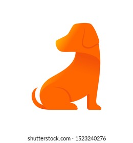 Dog Logo design vector template. Home pets care veterinary clinic Logotype concept icon